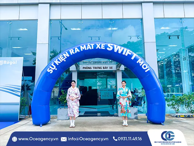 TỔ CHỨC LỄ RA MẮT XE SUZUKI SWIFT ROYAL AUTO JAPAN