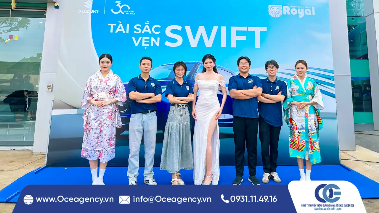TỔ CHỨC LỄ RA MẮT XE SUZUKI SWIFT ROYAL AUTO JAPAN
