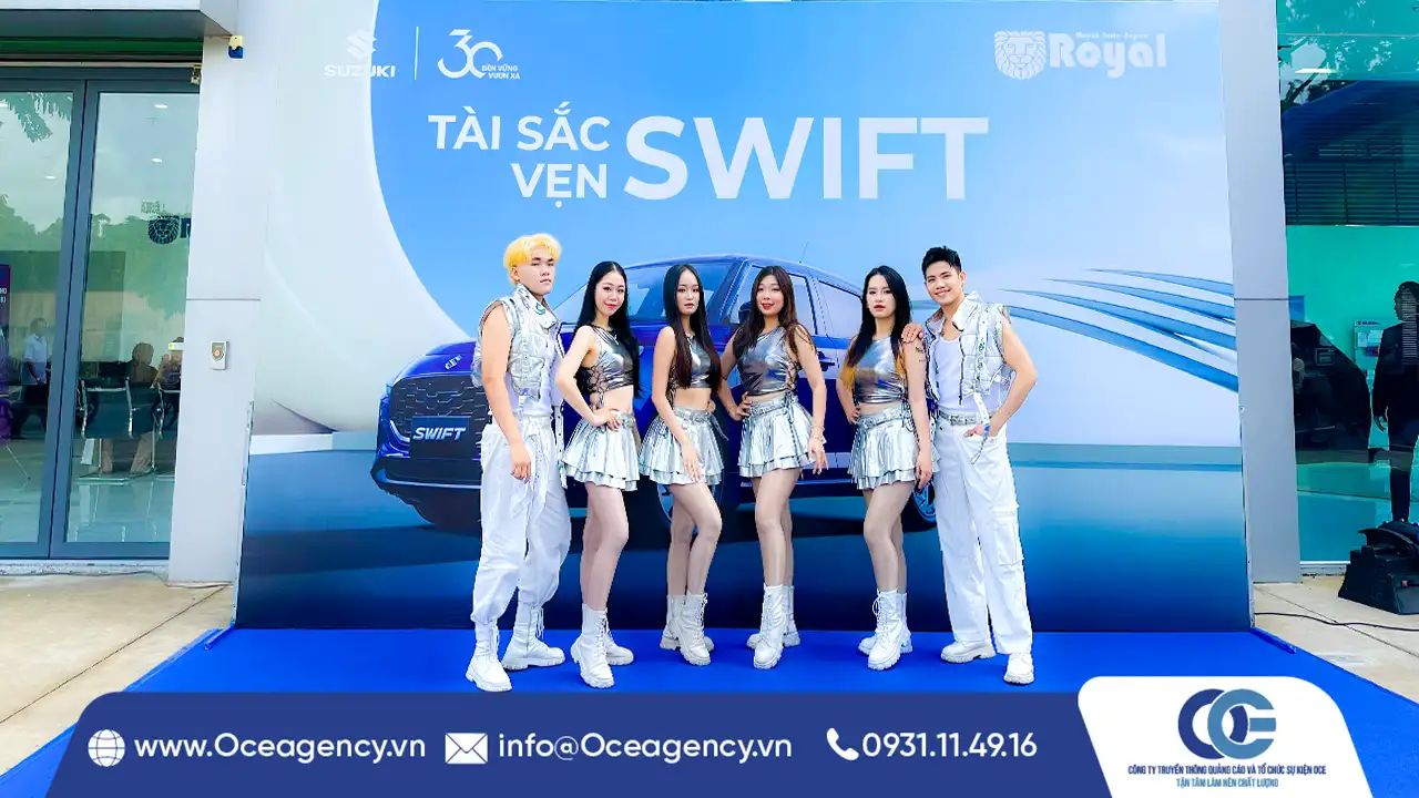 TỔ CHỨC LỄ RA MẮT XE SUZUKI SWIFT ROYAL AUTO JAPAN