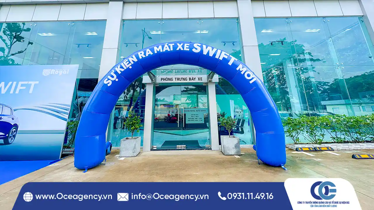 TỔ CHỨC LỄ RA MẮT XE SUZUKI SWIFT ROYAL AUTO JAPAN