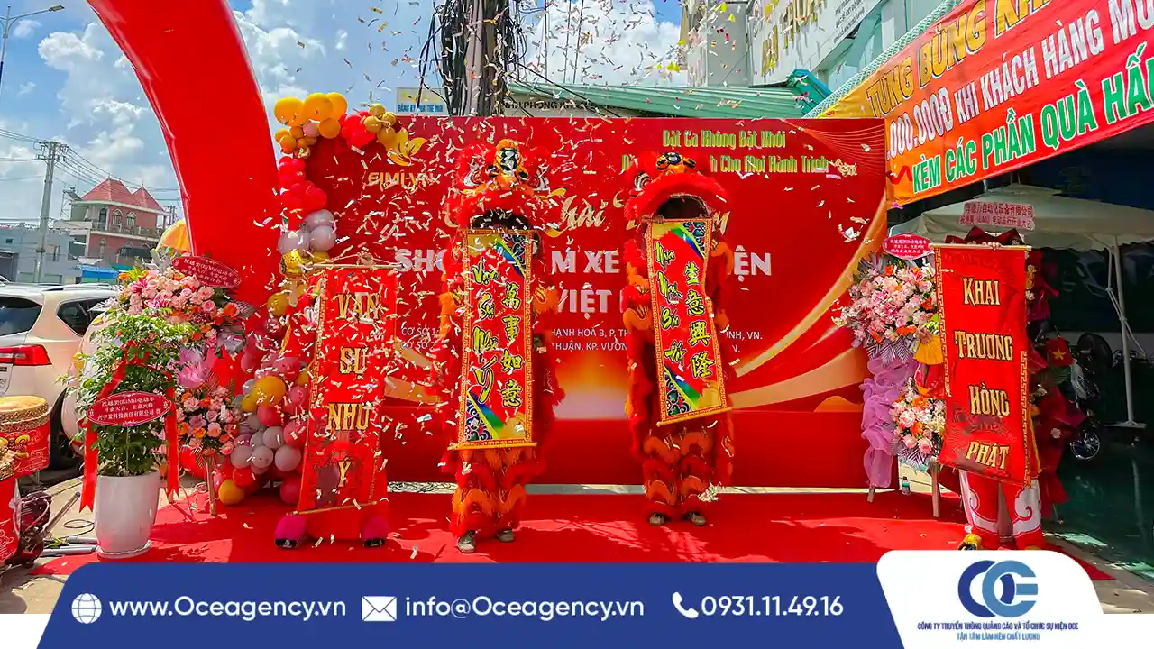 TỔ CHỨC SỰ KIỆN KHAI TRƯƠNG SHOWROOM EIMI VN