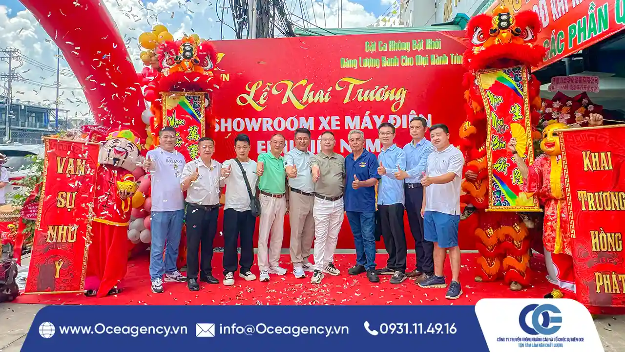 TỔ CHỨC SỰ KIỆN KHAI TRƯƠNG SHOWROOM EIMI VN