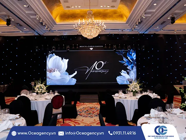 TỔ CHỨC LỄ KỶ NIỆM 10 NĂM THÀNH LẬP MONTE CARLO SAIGON CLUB