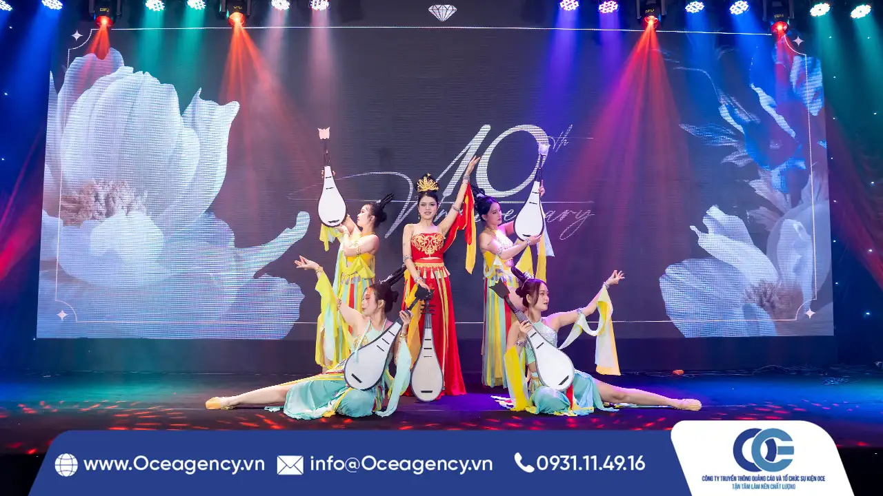 CUNG CẤP VŨ ĐOÀN LỄ KỶ NIỆM 10 NĂM MONTE CARLO SAIGON CLUB