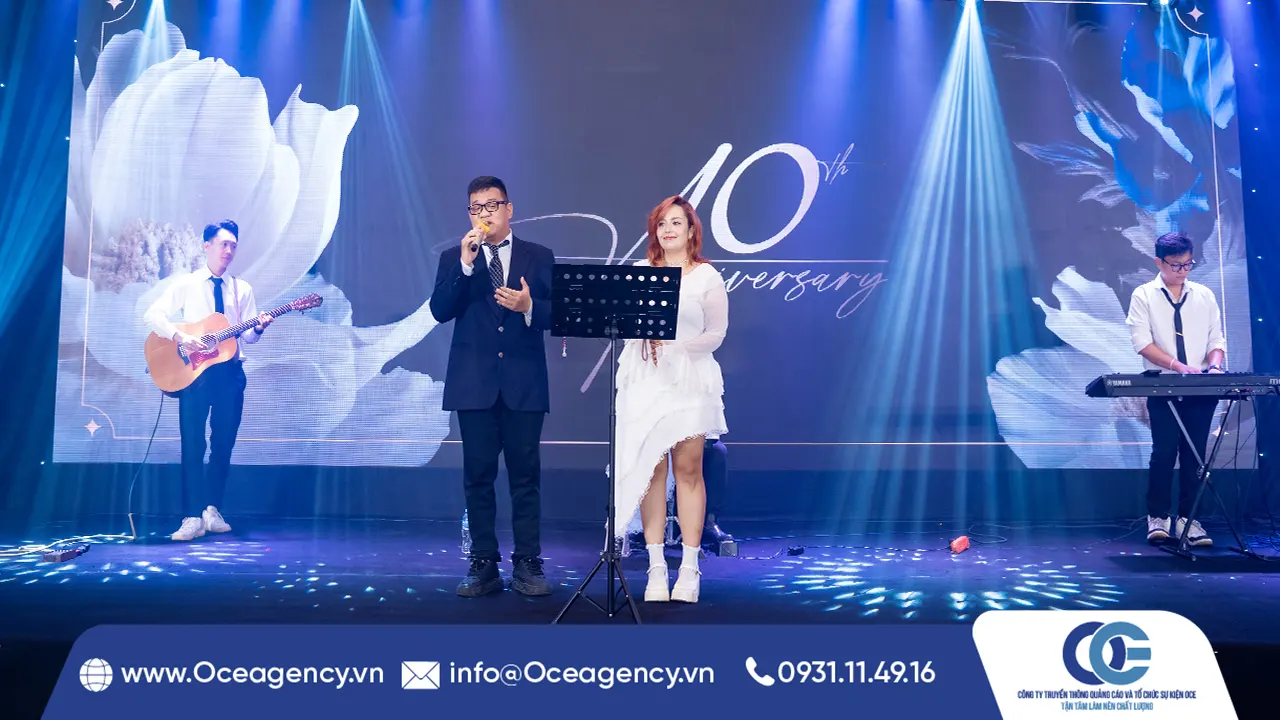 CUNG CẤP BAN NHẠC LỄ KỶ NIỆM 10 NĂM MONTE CARLO SAIGON CLUB