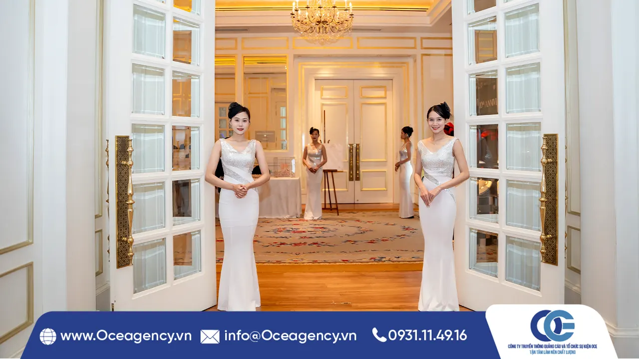 CUNG CẤP PG LỄ KỶ NIỆM 10 NĂM MONTE CARLO SAIGON CLUB