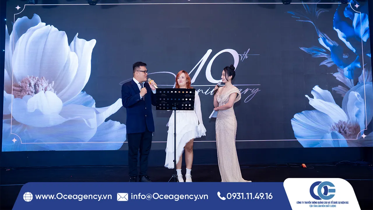 CUNG CẤP MC LỄ KỶ NIỆM 10 NĂM MONTE CARLO SAIGON CLUB