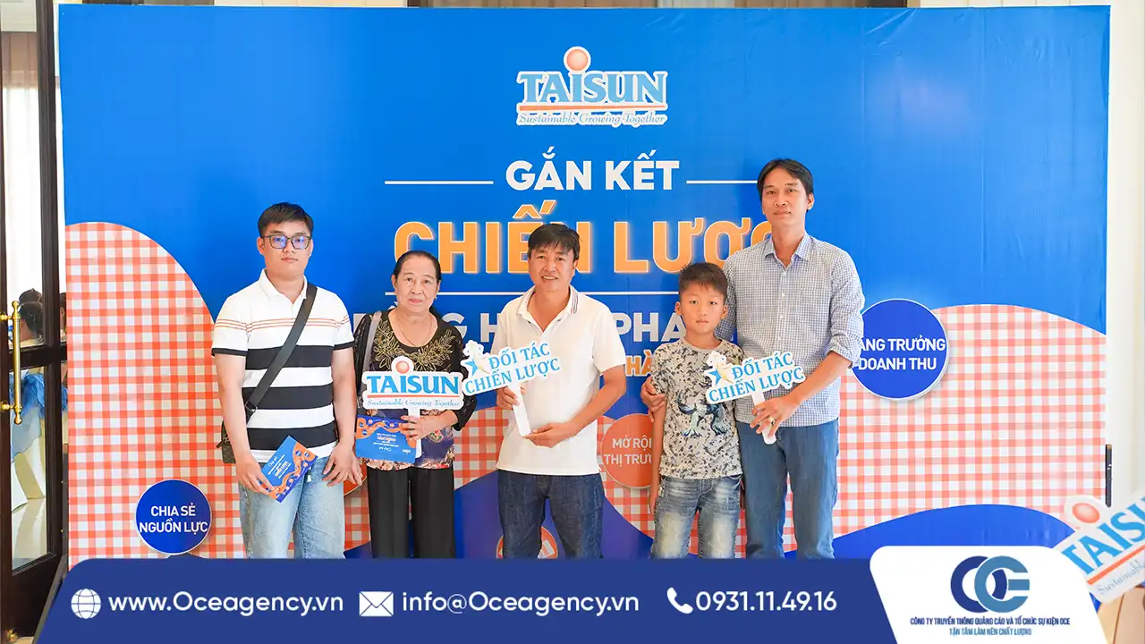 Hình ảnh tổ chức sự kiện Hội nghị khách hàng Taisun tại Bạc Liêu