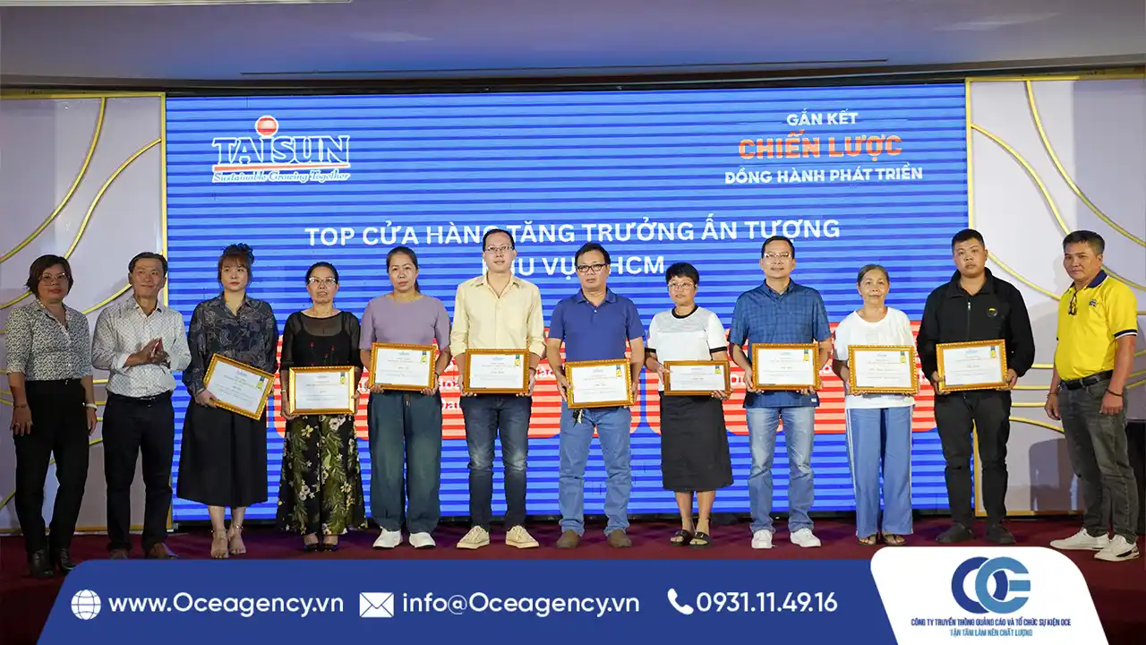 TỔ CHỨC HỘI NGHỊ KHÁCH HÀNG TAISUN TẠI TP. HỒ CHÍ MINH