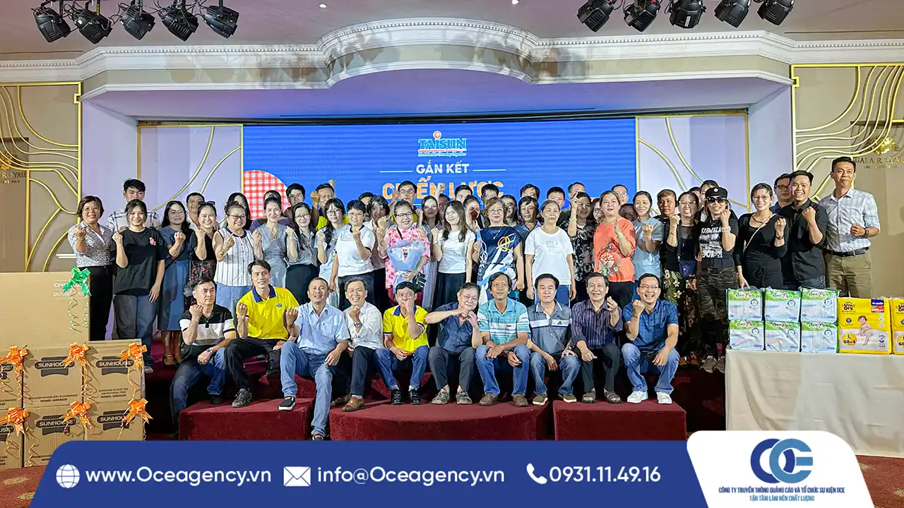 TỔ CHỨC HỘI NGHỊ KHÁCH HÀNG TAISUN TẠI TP. HỒ CHÍ MINH