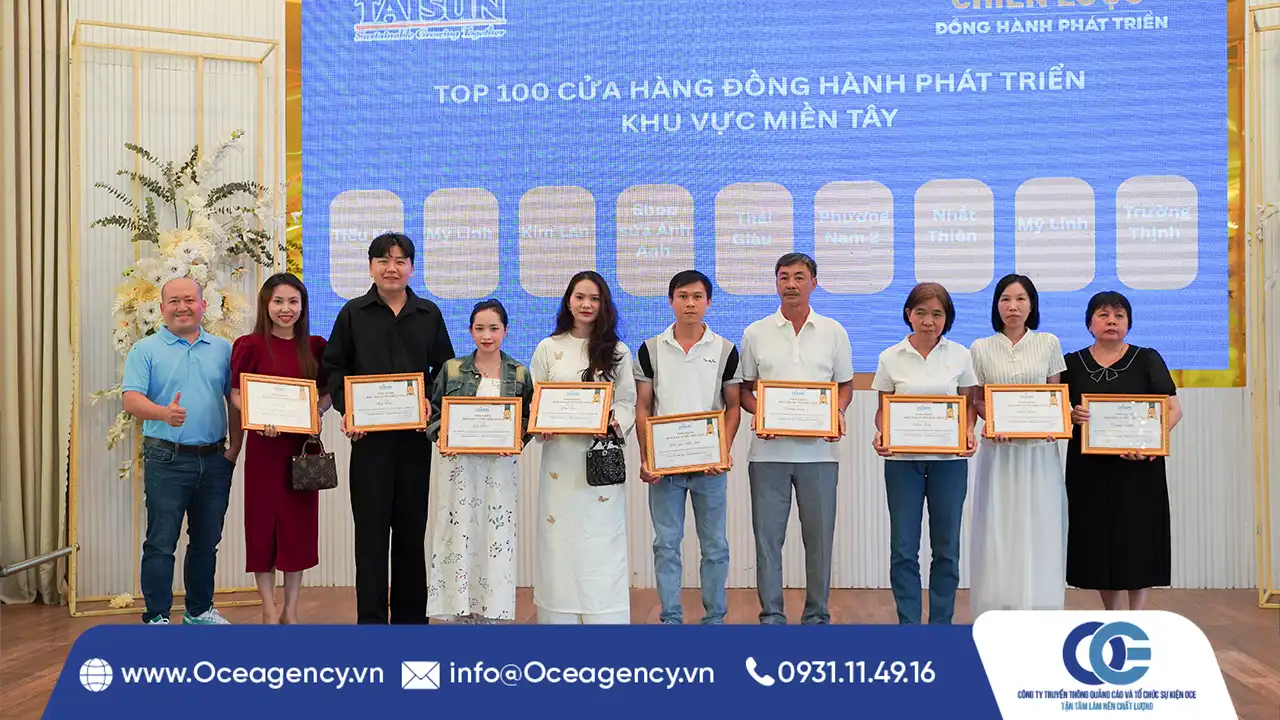 TỔ CHỨC HỘI NGHỊ KHÁCH HÀNG TAISUN TẠI LONG XUYÊN