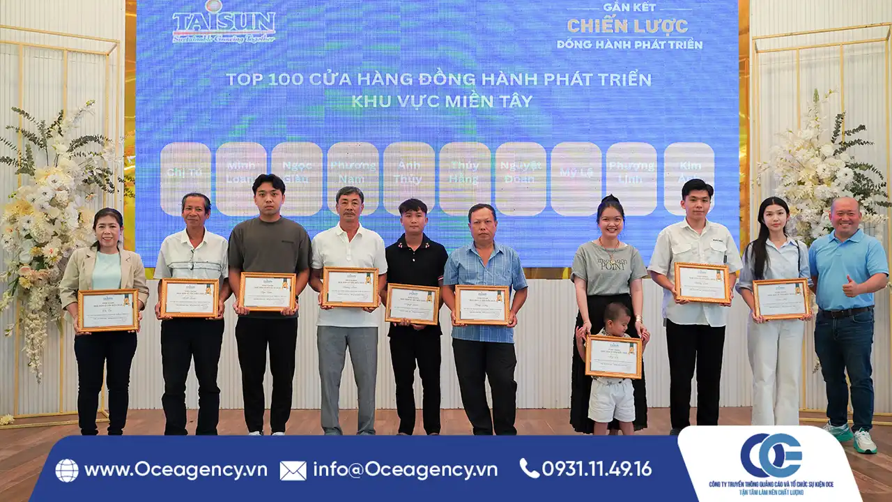 TỔ CHỨC HỘI NGHỊ KHÁCH HÀNG TAISUN TẠI LONG XUYÊN