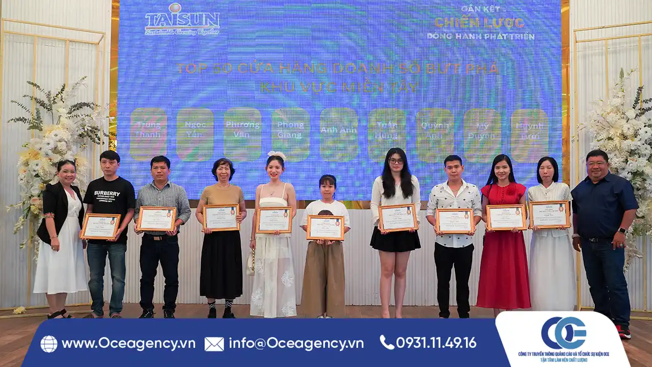 TỔ CHỨC HỘI NGHỊ KHÁCH HÀNG TAISUN TẠI LONG XUYÊN