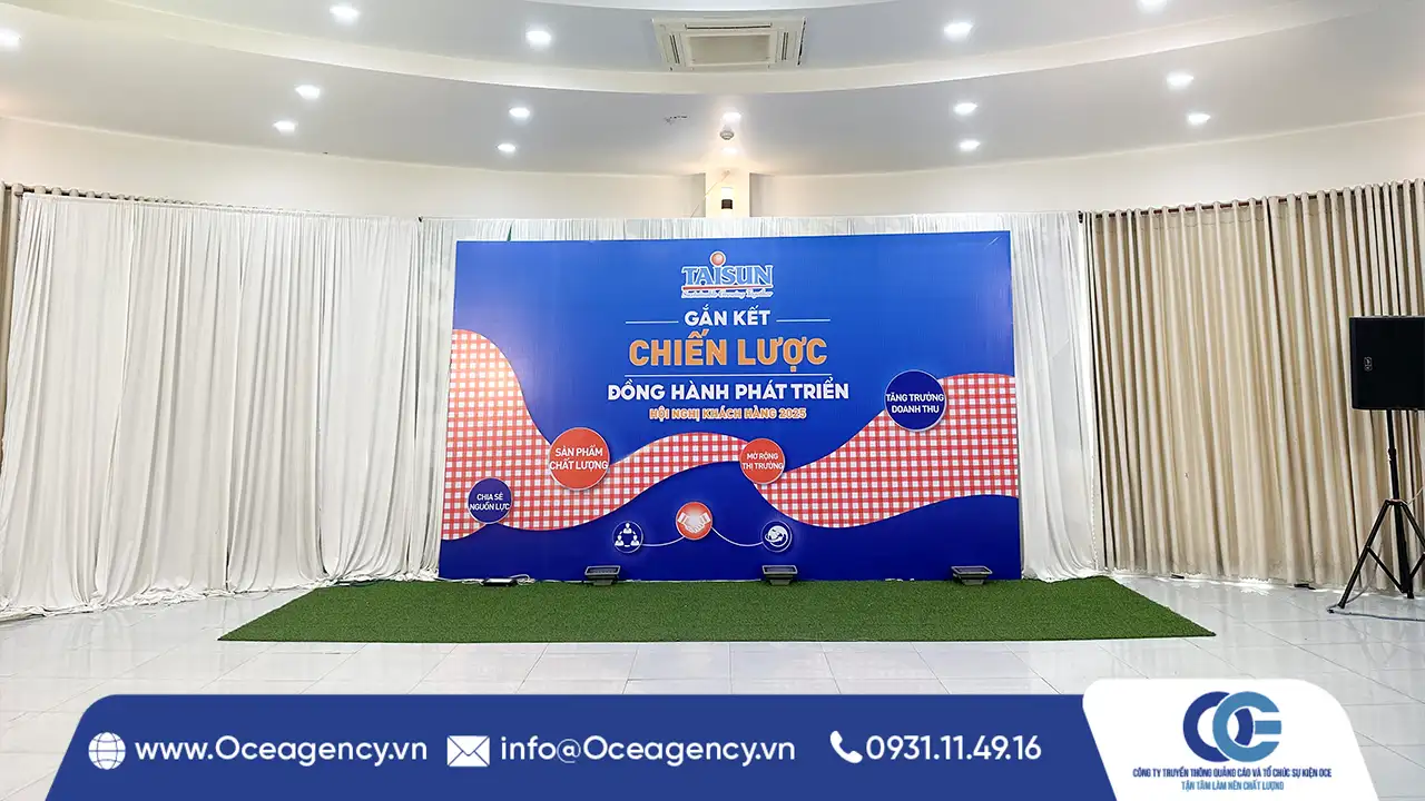 TỔ CHỨC HỘI NGHỊ KHÁCH HÀNG TAISUN TẠI LONG XUYÊN
