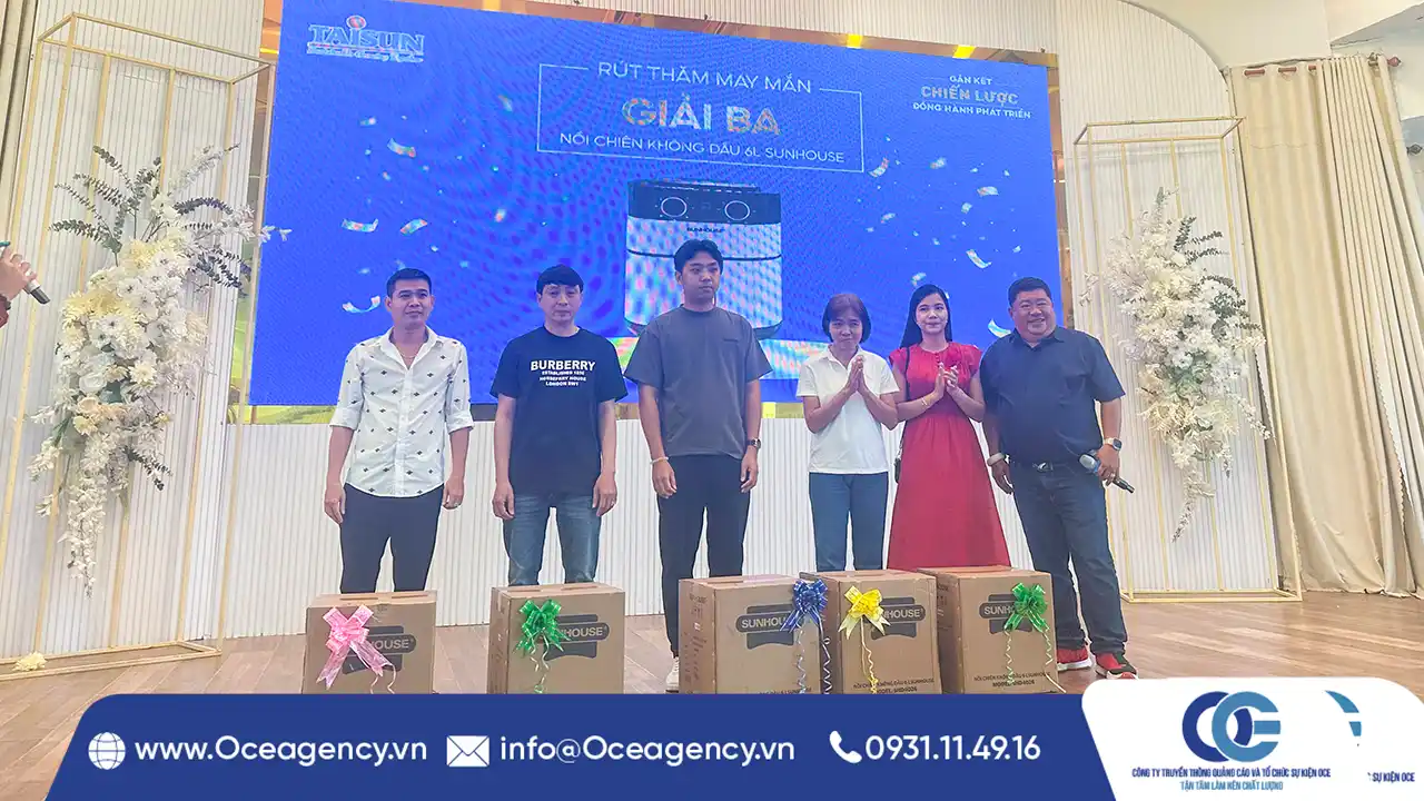 TỔ CHỨC HỘI NGHỊ KHÁCH HÀNG TAISUN TẠI LONG XUYÊN