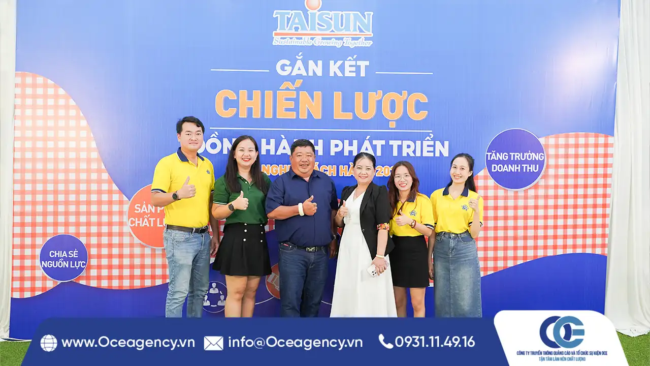 TỔ CHỨC HỘI NGHỊ KHÁCH HÀNG TAISUN TẠI LONG XUYÊN