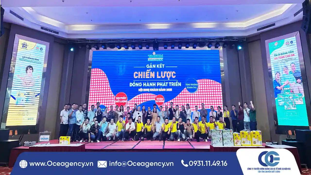 TỔ CHỨC HỘI NGHỊ KHÁCH HÀNG TAISUN TẠI CÀ MAU