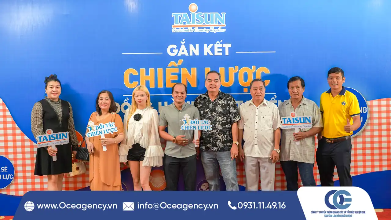 TỔ CHỨC HỘI NGHỊ KHÁCH HÀNG TAISUN TẠI CÀ MAU