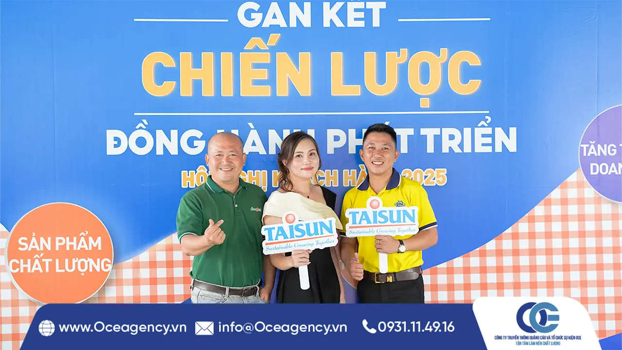 TỔ CHỨC HỘI NGHỊ KHÁCH HÀNG TAISUN TẠI CHÂU ĐỐC