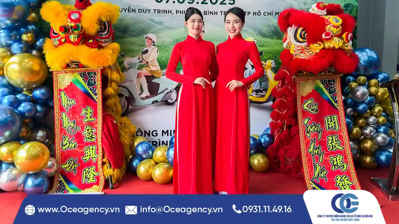 TỔ CHỨC SỰ KIỆN KHAI TRƯƠNG VINFAST XANH SMART 1