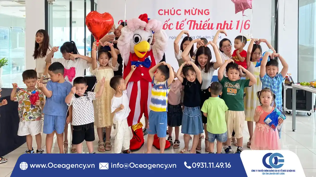 TỔ CHỨC SỰ KIỆN 01/06 CẦN CHUẨN BỊ NHỮNG G&Igrave;?