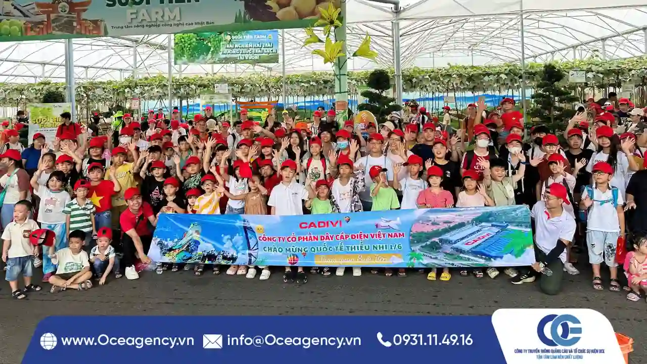TỔ CHỨC SỰ KIỆN QUỐC TẾ THIẾU NHI 01/06 TRỌN GÓI 2026
