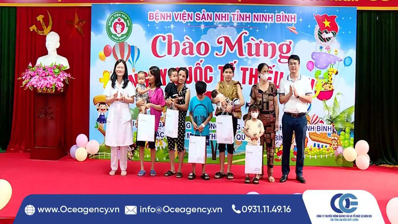 TỔ CHỨC SỰ KIỆN QUỐC TẾ THIẾU NHI 01/06 TRỌN GÓI 2026