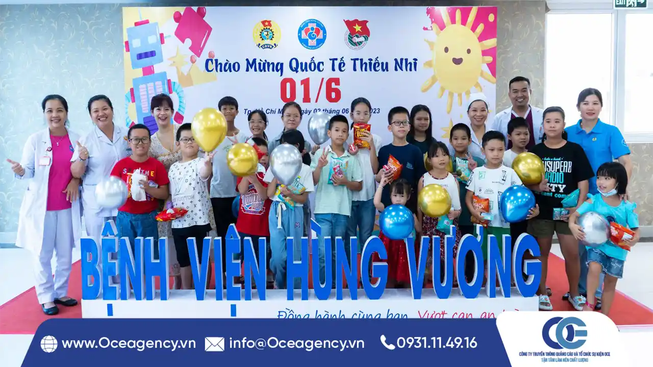 TỔ CHỨC SỰ KIỆN QUỐC TẾ THIẾU NHI 01/06 TRỌN GÓI 2026