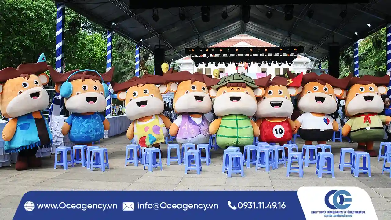 MASCOT – XU HƯỚNG MỚI TỔ CHỨC QUỐC TẾ THIẾU NHI
