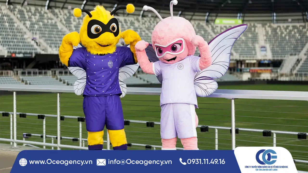 MASCOT – XU HƯỚNG MỚI TỔ CHỨC QUỐC TẾ THIẾU NHI