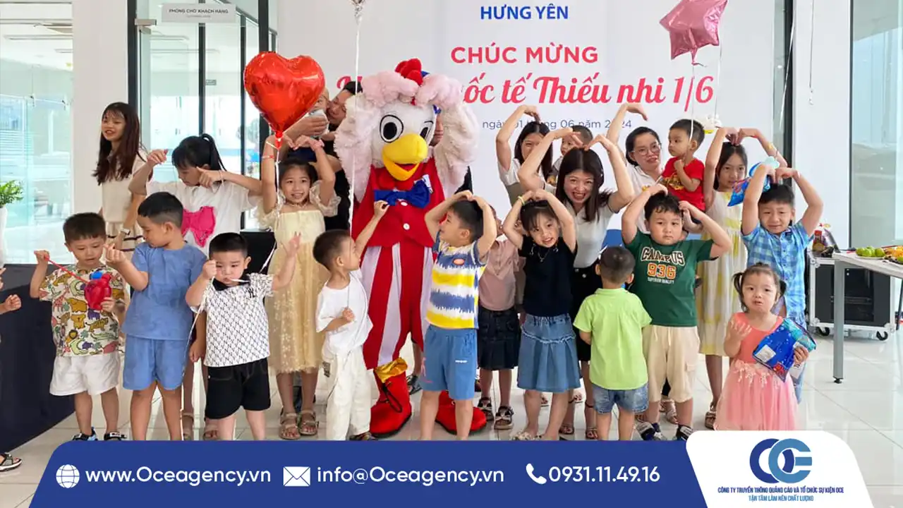 QUY C&Aacute;CH TỔ CHỨC SỰ KIỆN QUỐC TẾ THIẾU NHI 1/6 CHUẨN