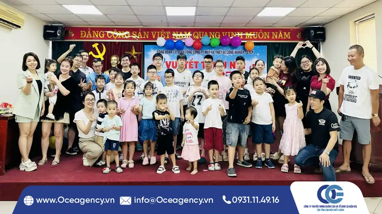 QUY C&Aacute;CH TỔ CHỨC SỰ KIỆN QUỐC TẾ THIẾU NHI 1/6 CHUẨN