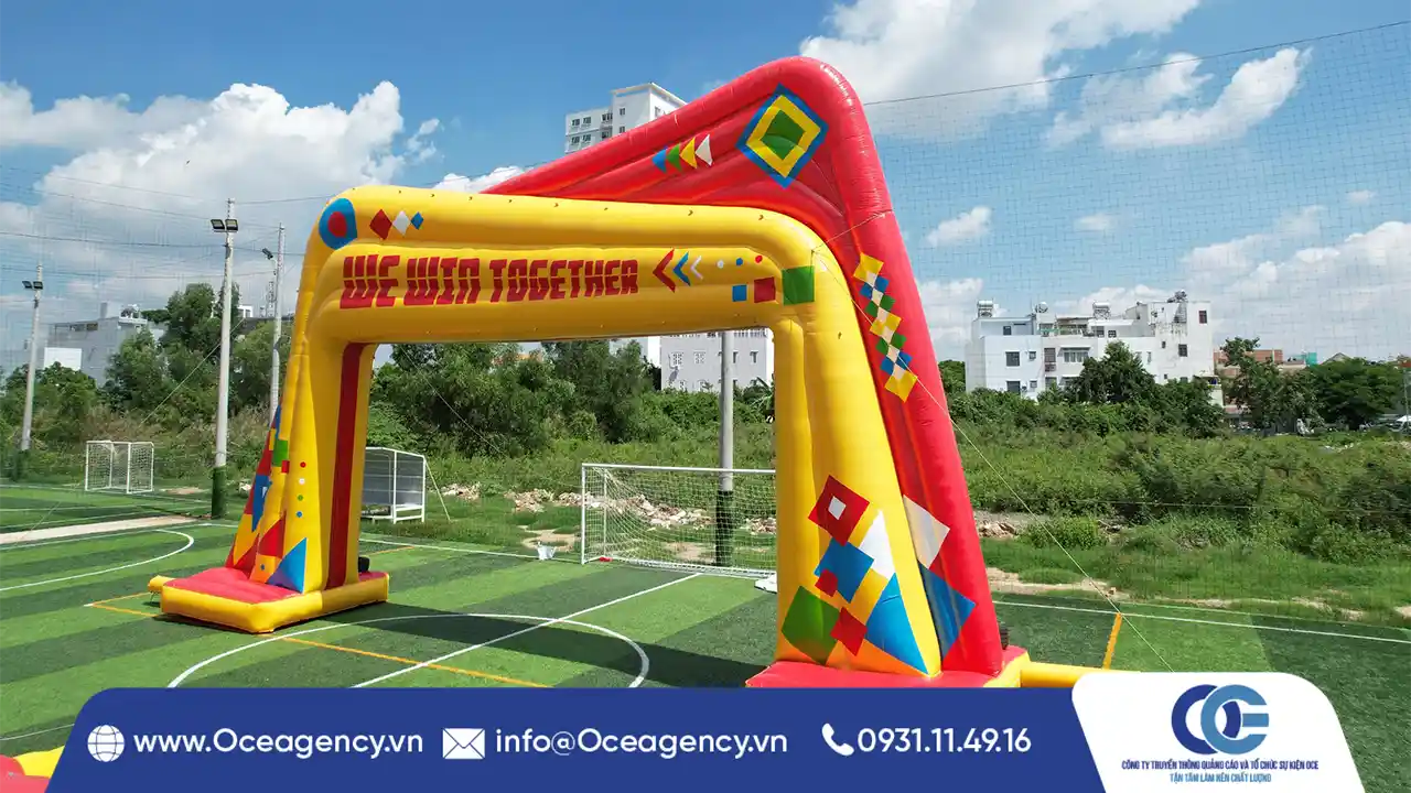 CỔNG HƠI - ĐIỂM NHẤN TEAMBUILDING M&Ugrave;A H&Egrave; S&Ocirc;I ĐỘNG