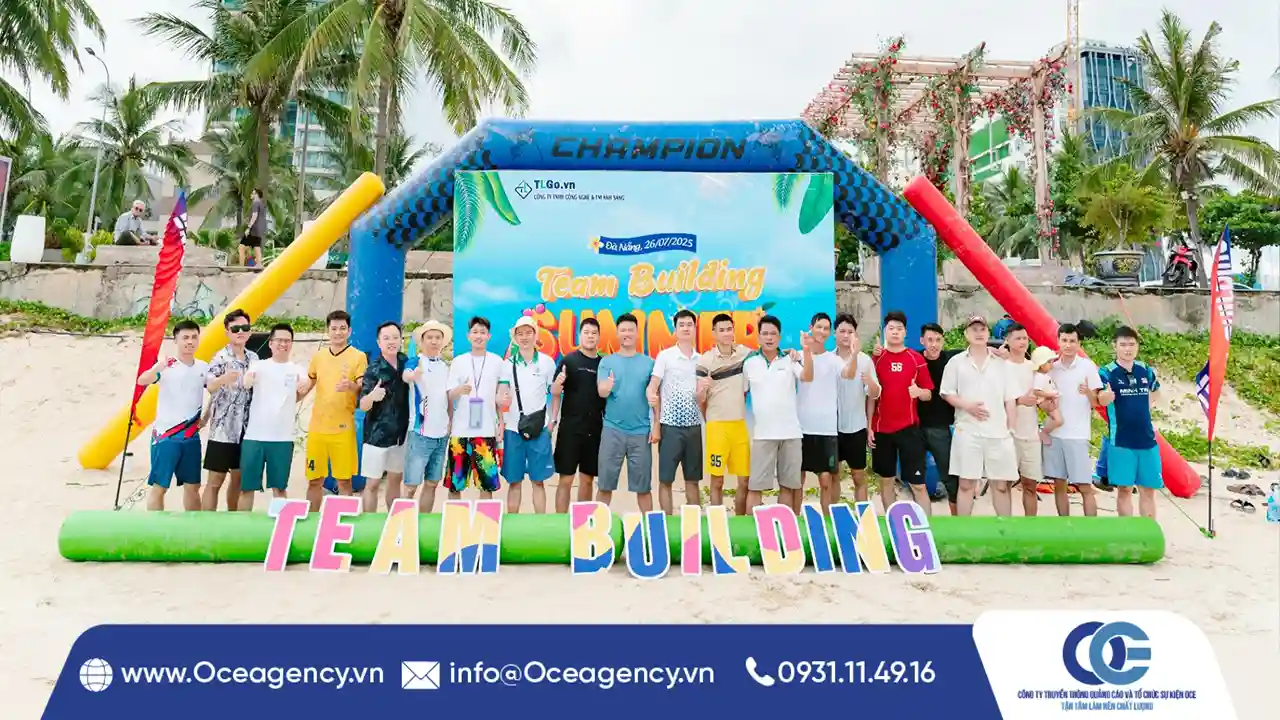 CỔNG HƠI - ĐIỂM NHẤN TEAMBUILDING M&Ugrave;A H&Egrave; S&Ocirc;I ĐỘNG