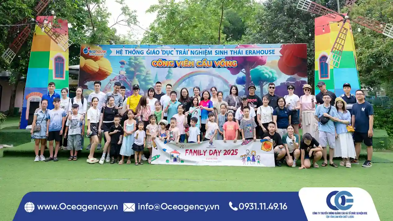 &Yacute; TƯỞNG TỔ CHỨC FAMILY DAY HẤP DẪN CHO M&Ugrave;A H&Egrave;