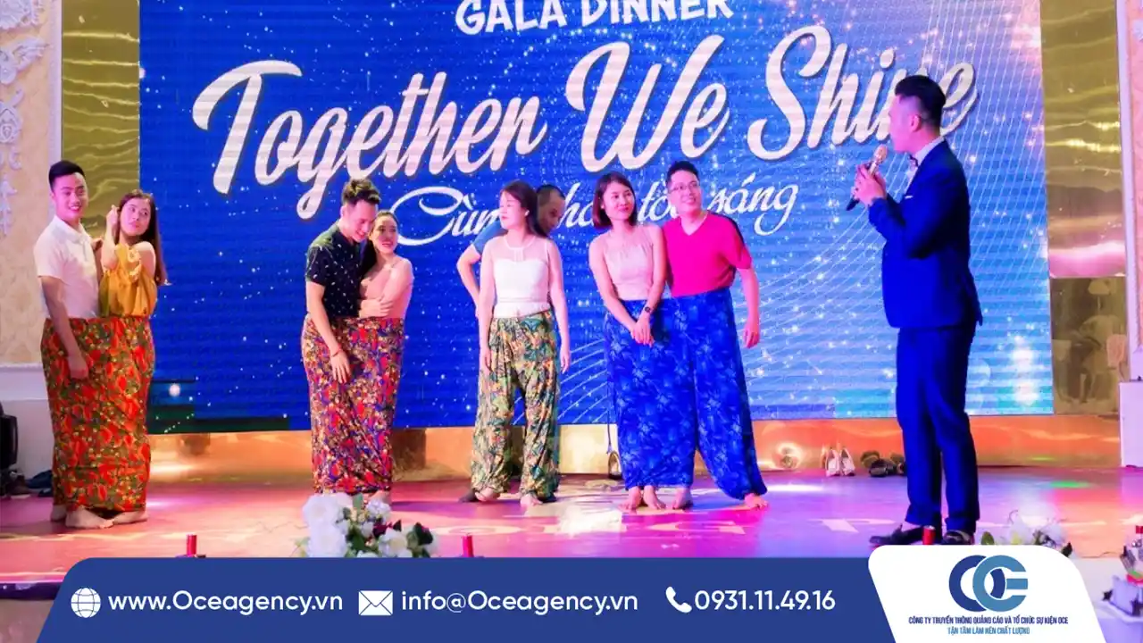 KỊCH BẢN GALA DINNER CHUYÊN NGHIỆP CHO DOANH NGHIỆP