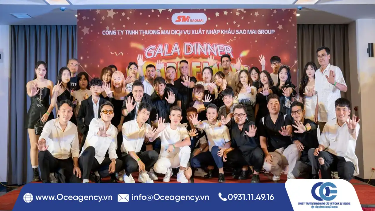 KỊCH BẢN GALA DINNER CHUYÊN NGHIỆP CHO DOANH NGHIỆP