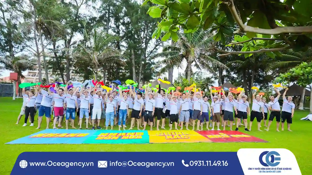 Quy mô chương trình và số lượng người tham gia teambuilding