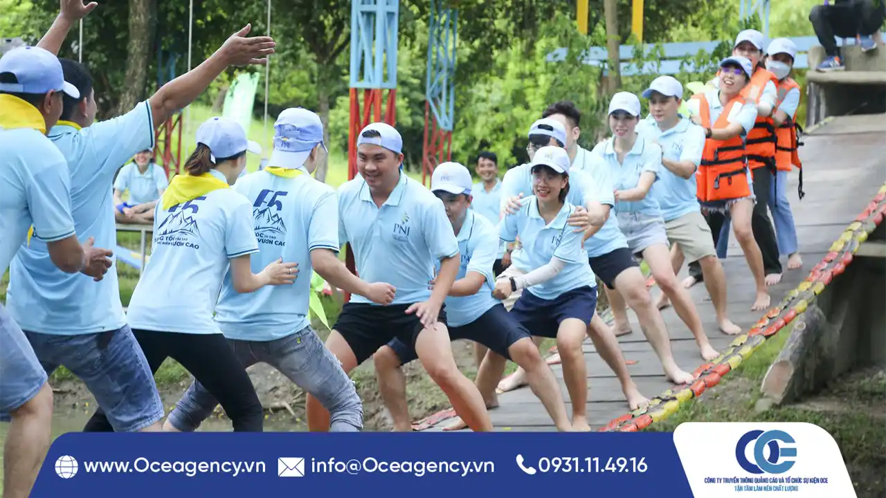 Lựa chọn đơn vị tổ chức sự kiện teambuilding chuyên nghiệp