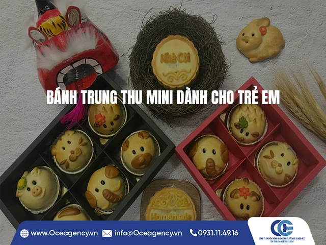 BÁNH TRUNG THU MINI DÀNH CHO TRẺ EM