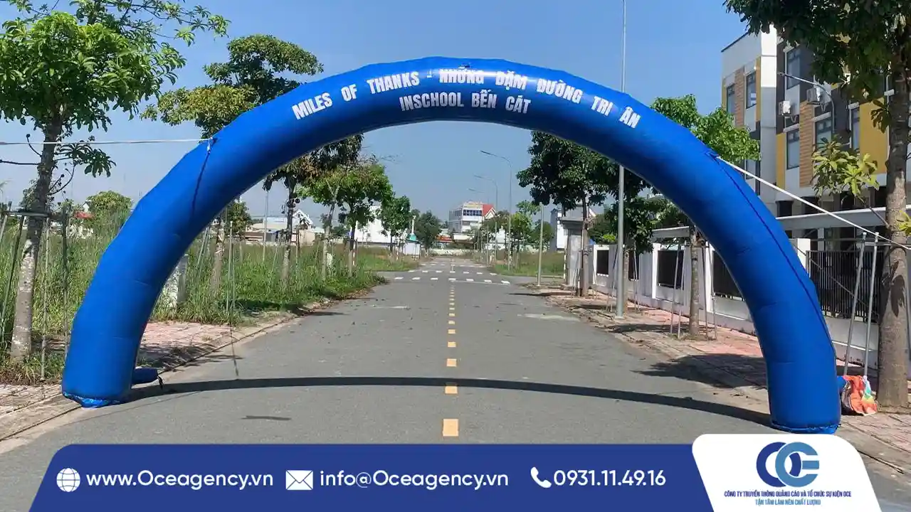 OCE Agency – Cho thuê cổng hơi sự kiện chuyên nghiệp