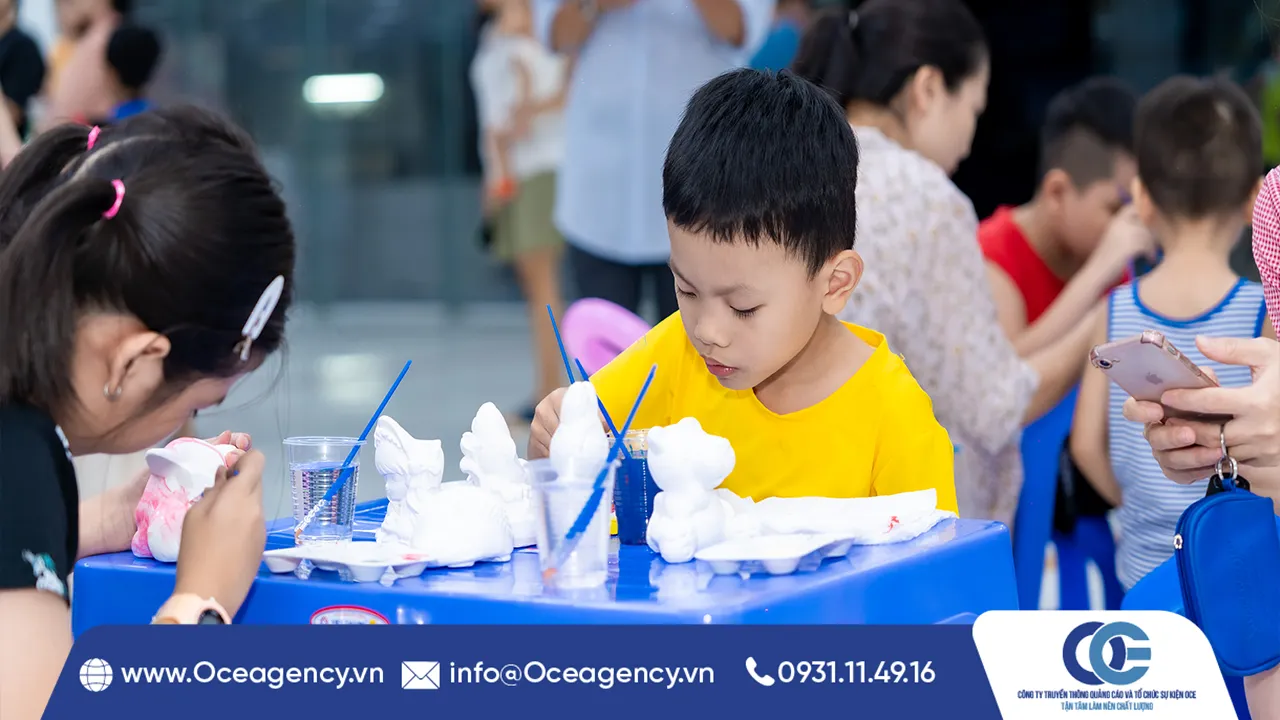 TRUNG THU S&Aacute;NG TẠO C&Ugrave;NG T&Ocirc; TƯỢNG V&Agrave; VẼ TRANH
