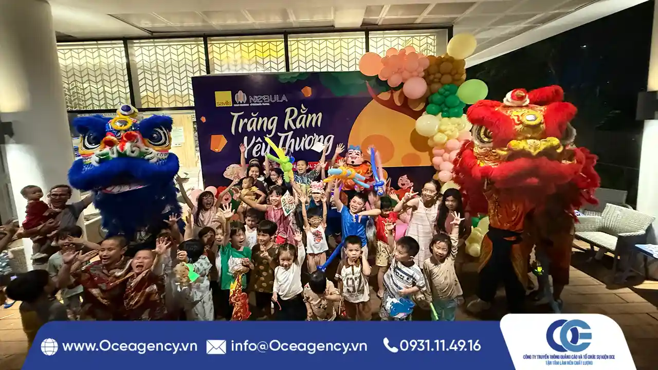 Những lưu ý khi tổ chức múa lân Trung thu