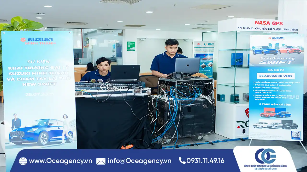OCE Agency – Cung cấp nhân sự sự kiện chuyên nghiệp
