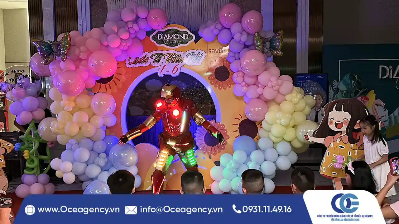 Kết hợp mascot với các hoạt động Trung thu