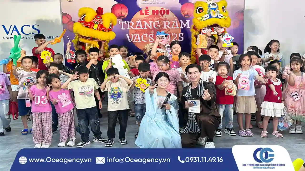 KHU VỰC CHECK-IN TRUNG THU THU HÚT CÁC BÉ
