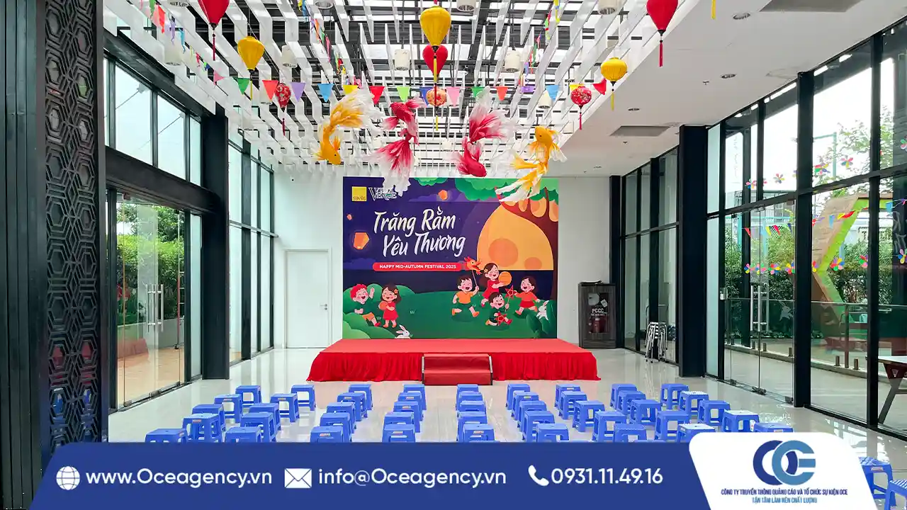 Bố trí khu vực check-in sao cho đẹp và an toàn