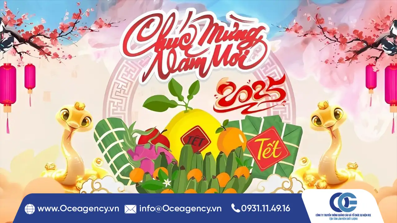 BACKDROP TIỆC ĐẦU NĂM ẤN TƯỢNG THEO XU HƯỚNG MỚI