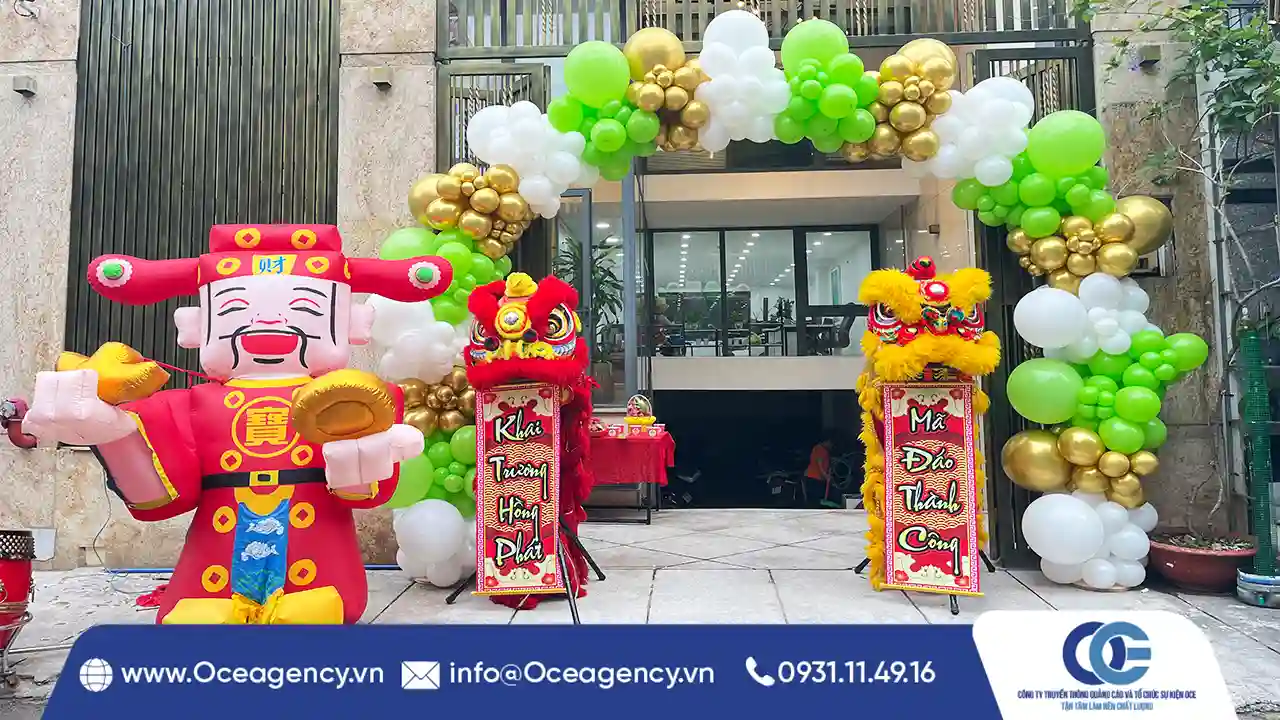 XU HƯỚNG TRANG TR&Iacute; CỔNG BONG B&Oacute;NG KHAI TRƯƠNG 2026