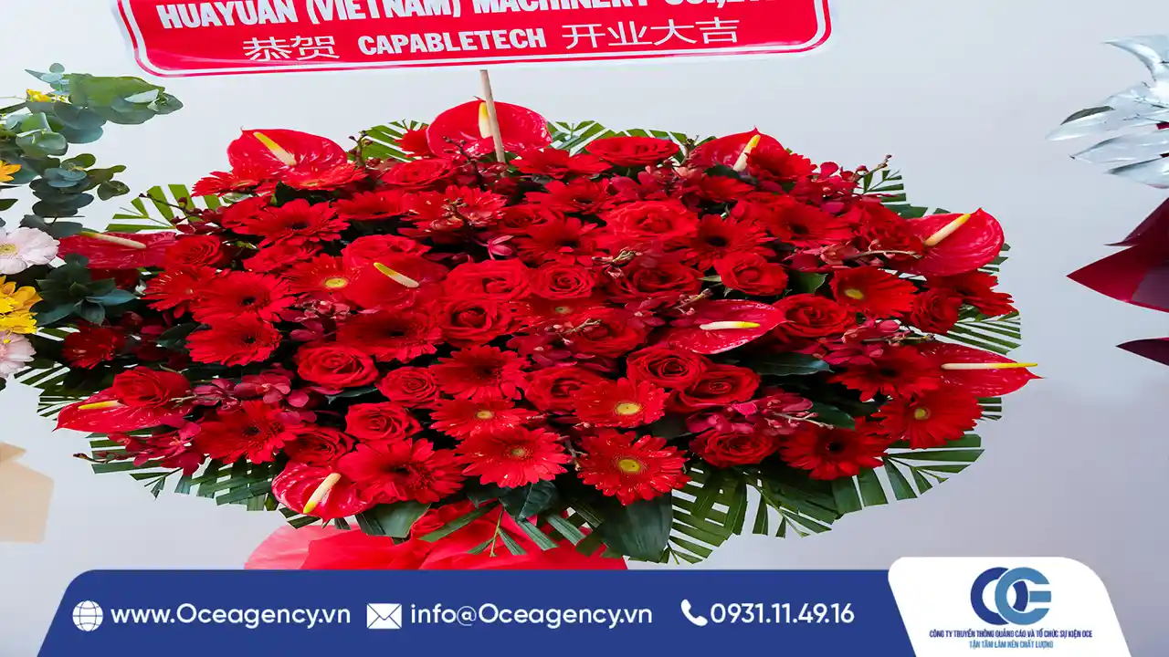 MẸO CHỌN HOA TRONG SỰ KIỆN KHAI TRƯƠNG &Yacute; NGHĨA